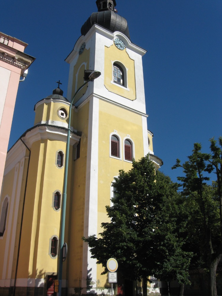 Třebechovice pod Orebem kostel sv. Ondřeje