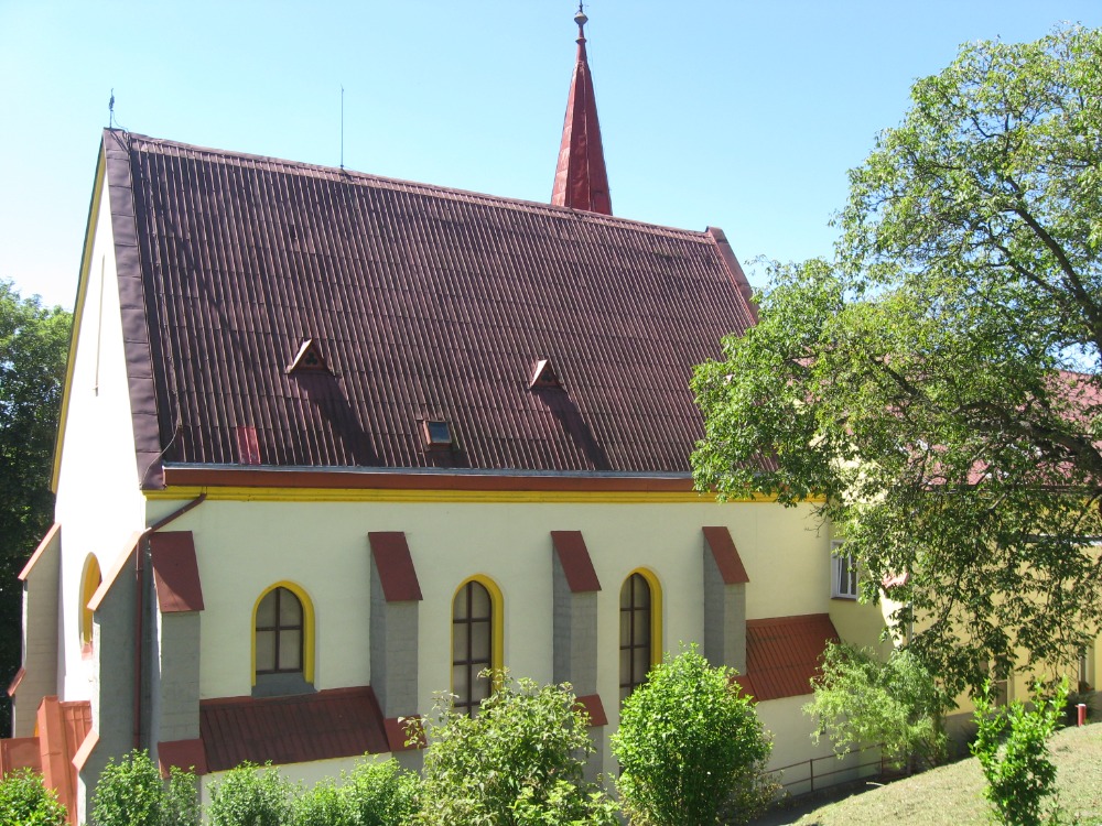 Koclířov kostel sv. Alfonse a Panny Marie Fatimské