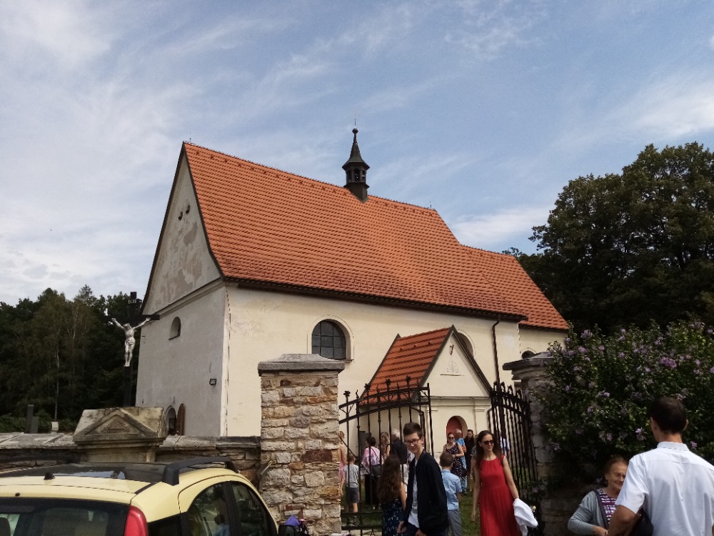 Boušín kostel Navštívení Panny Marie