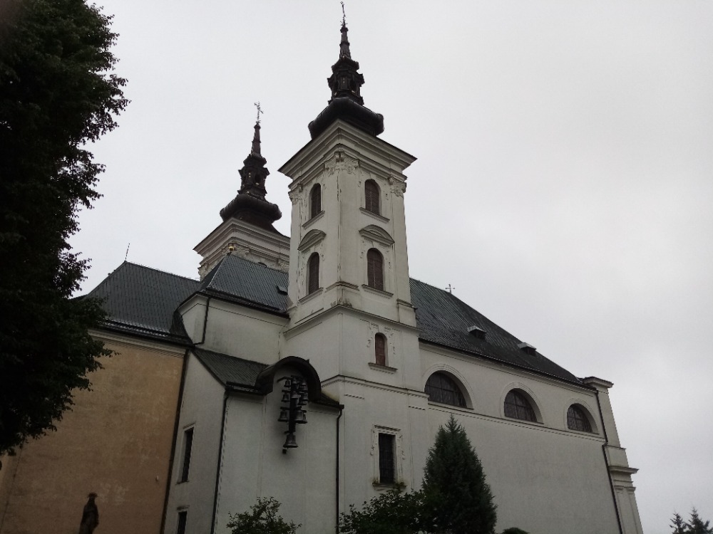 Vranov u Brna kostel Narození Panny Marie