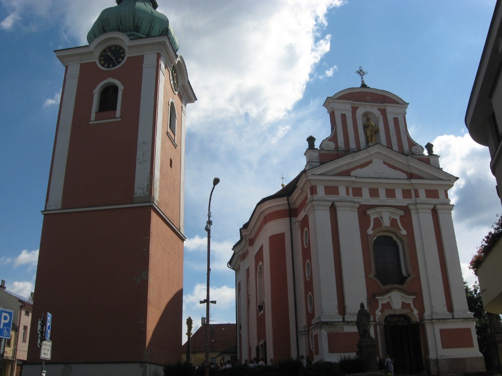 Červený Kostelec kostel sv. Jakuba